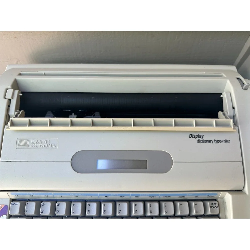Smith Corona Display Dictionary Electronic Typewriter Word Processor Box Tested